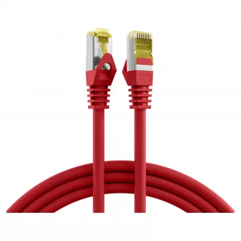 EFB-Elektronik RJ45 patch-kaapeli Cat.6A S/FTP LSZHCat.7 raakakaapeli punainen 0,15 m valmistaja: EFB Elektronik (MK7001.0,15R)