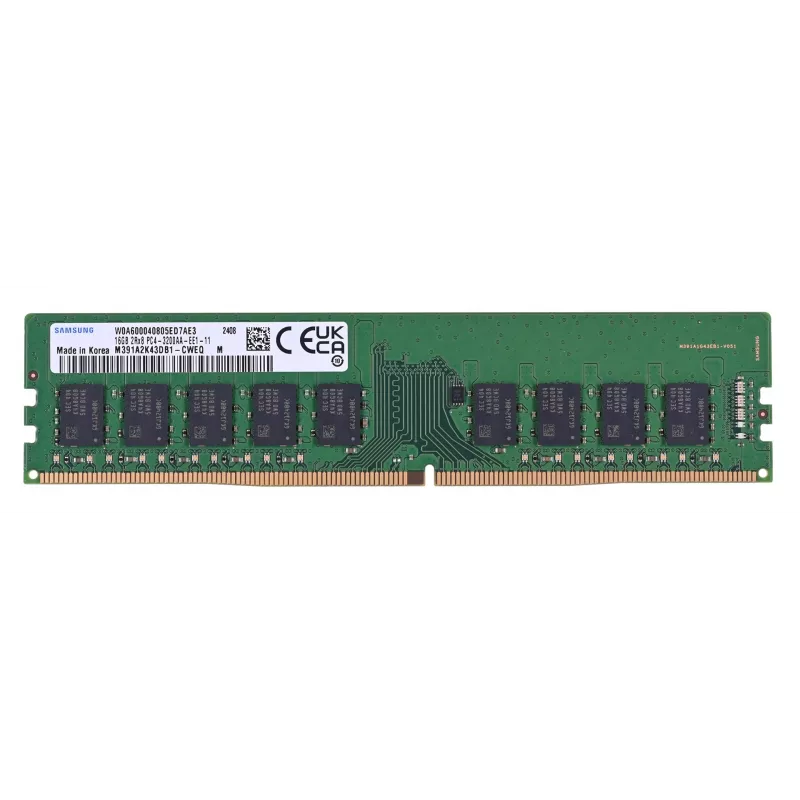 Samsung M391A2K43DB1-CWE muistimoduuli 16 GB 1 x 16 GB DDR4 288-nastainen DIMM ECC