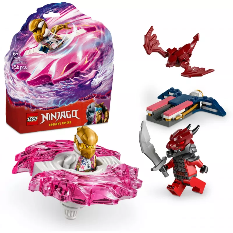LEGO NINJAGO 71824 Soran lohikäärme-Spinjitzu-spinneri