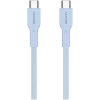 CANYON kaapeli OnWire 60CL C-C 60W COLOR punottu 1m vaaleansininen