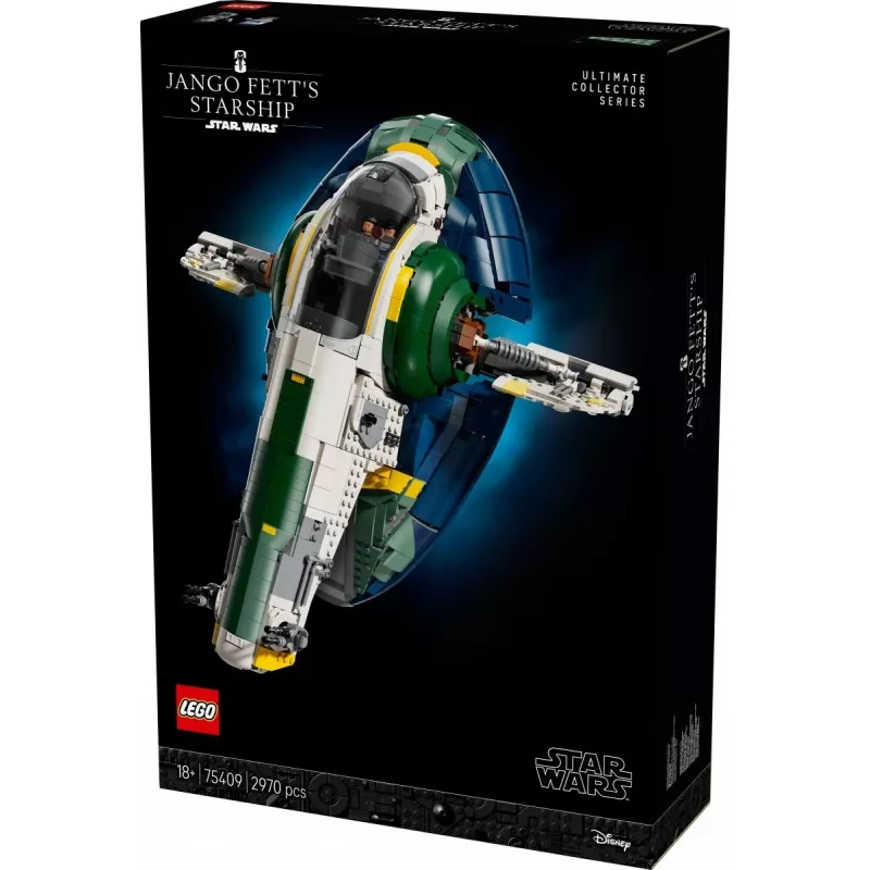 LEGO STAR WARS 75409 Jango Fettin Firespray-luokan avaruusalus