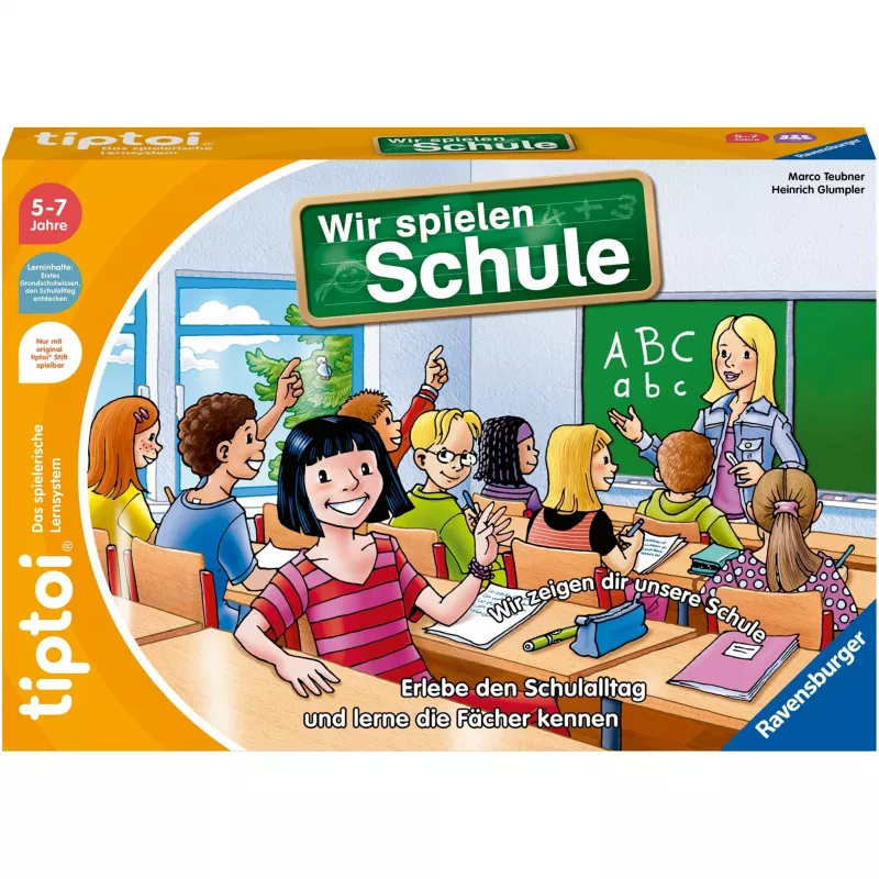 tiptoi Wir spielen Schule, lautapeli