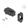 DeLOCK 67154 kaapelisovitin Mini DisplayPort DisplayPort musta