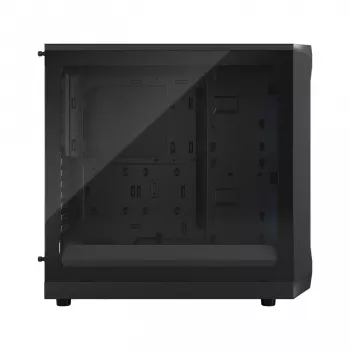 Fractal Design Focus 2 RGB Tempered Glass Mid Tower ATX -tietokonekotelo - musta
