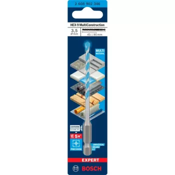 Expert HEX-9 Multi Construction betonipora Ø 3,5 mm 1 kpl (2608902346)