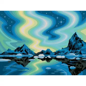 Ravensburger CreArt Canvas Edition maalaussarja Northern Lights Ravensburgerilta (MPN 23907)