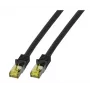 EFB-Elektronik RJ45 patch-kaapeli Cat.6A S/FTP LSZHCat.7 raakakaapeli musta 5m valmistaja: EFB Elektronik (MK7001.5B)