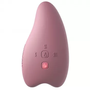 Momcozy LM008 lämmittävä ja vibraatiolla toimiva imetyshierontalaite, pinkki