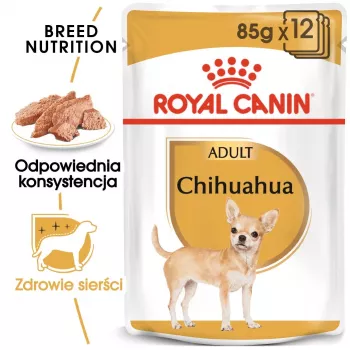 Märkäruoka koirille Royal Canin Chihuahua Adult pussi 85 g — siipikarja, aikuisille chihuahuoille 1–1,9 kg