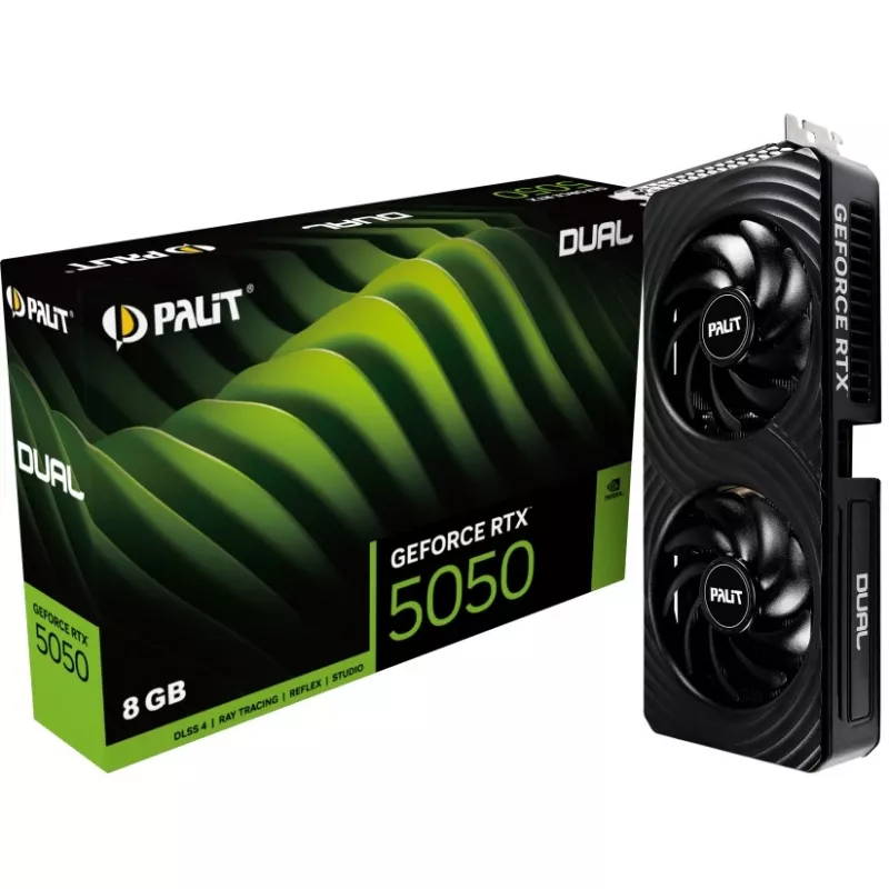 Palit GeForce RTX 5050 Dual 8GB GDDR6 näytönohjain