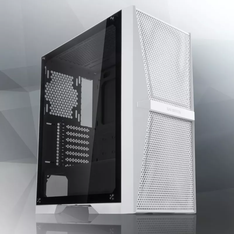 RAIJINTEK SILENOS MS Midi Tower valkoinen