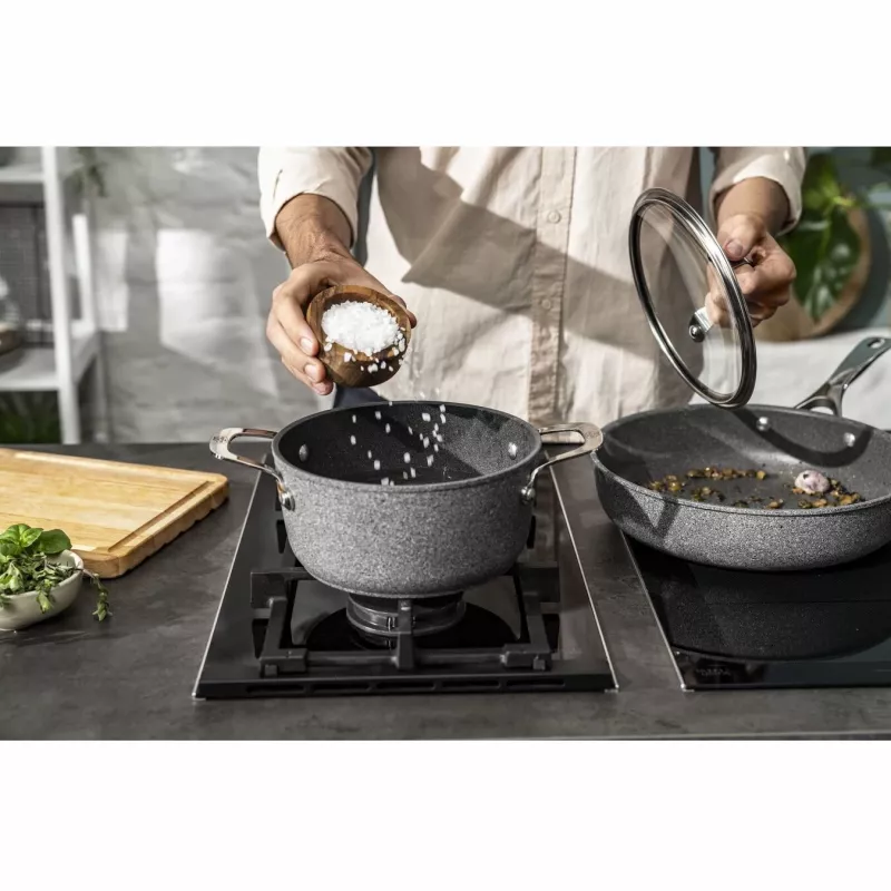 BALLARINI 75002-826-0 kattila 2,67 L pyöreä harmaa