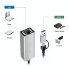 USB-A/-C - 2,5G Ethernet-sovitin, harmaa