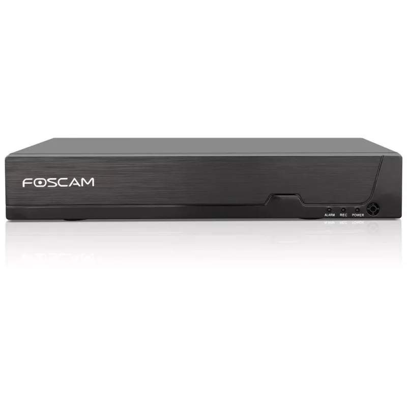 Foscam FN9108HE verkkotallennin musta 8-kanava, 5MP, PoE, HDMI+VGA