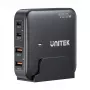 Unitek pöytälaturi P1229ABK01-EU 100 W 2× USB-A ja 2× USB-C
