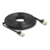 Verkkokaapeli DeLOCK RJ45 Cat.6A uros-uros U/FTP 10 m musta