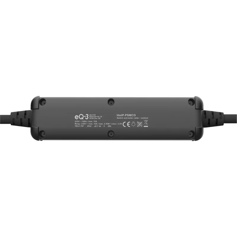 Homematic IP HmIP-PSMCO kytkentä- ja mittausjohto ulkokäyttöön, musta