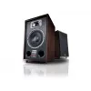 Magnat TRANSPULS 800A -kaiutinjalusta 2-tie langallinen & langaton 2×60 W, Bluetooth 5.0, HDMI, musta/ruskea