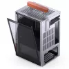 PC-kotelo Jonsbo T6, Mini-Tower, Mini-ITX, hopea