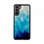 Suojakotelo iKins Samsung Galaxy S21+ – suojaava takakansi, blue lake musta