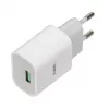 Virtalaturi iBOX C-41 USB 2A, 1 USB-portti, microUSB-kaapeli, valkoinen