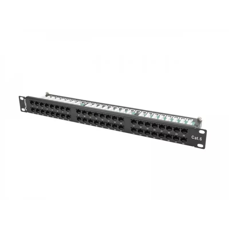Lanberg PPU6-1048-B - Kojerasia - 1U - 19 tuumaa
