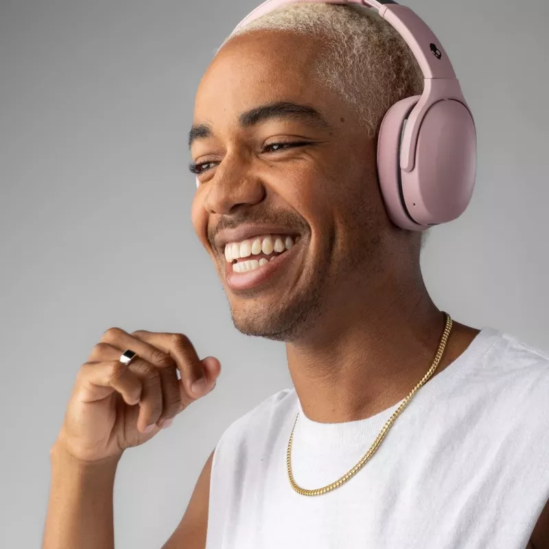 Skullcandy Crusher 540 Active Over-Ear vaaleanpunainen kuulokkeet