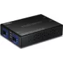 TRENDnet 4-PORT GIGABIT SWITCH - kytkin - 1 Gbit/s (TFC-G22SFP)
