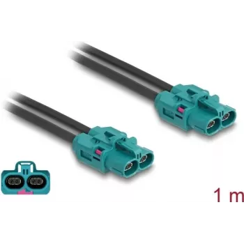 DeLOCK kaapeli HDMTD Z kaksoisliitäntä - HDMTD Z kaksoisliitäntä 1 m