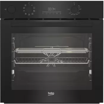 Kalusteisiin asennettava sähköuuni BEKO BBIS17300BSEA, 60 cm, 72 L, monitoiminen, SteamAid™, Airfry, A+