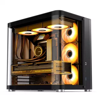 PC-kotelo Jonsbo TK-2 2.0 Midi Tower musta