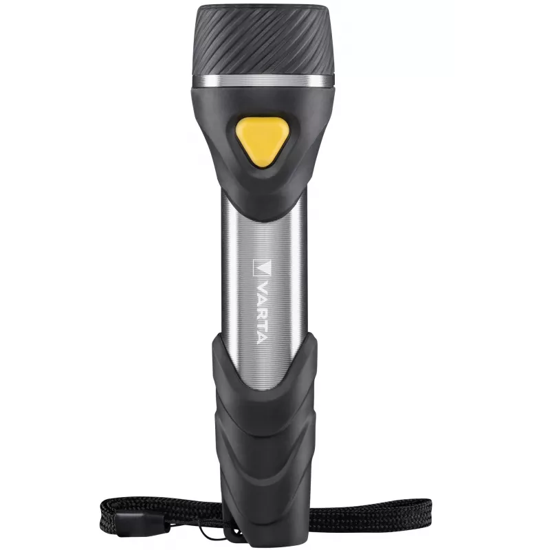 Käsitaskulamppu Varta Day Light Multi LED F20 musta hopea keltainen