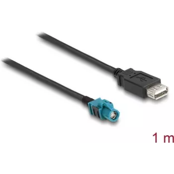 Delock kaapeli HSD Z naaras USB 2.0 Type-A naaras 1 m