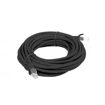 Verkkokaapeli LANBERG PCU5-10CC-0500-BK Cat5e U/UTP RJ-45 — 5 m, musta, CCA-johdin