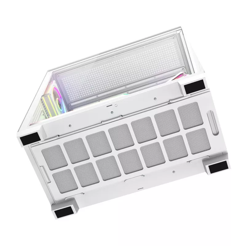 Modecom Volcano Stellar Plus ARGB Midi 5F valkoinen
