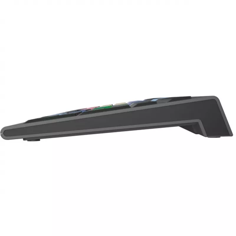 Logickeyboard LKB-MCOM4-A2M-UK näppäimistö USB QWERTY englanti musta (LKB-MCOM4-A2M-UK)