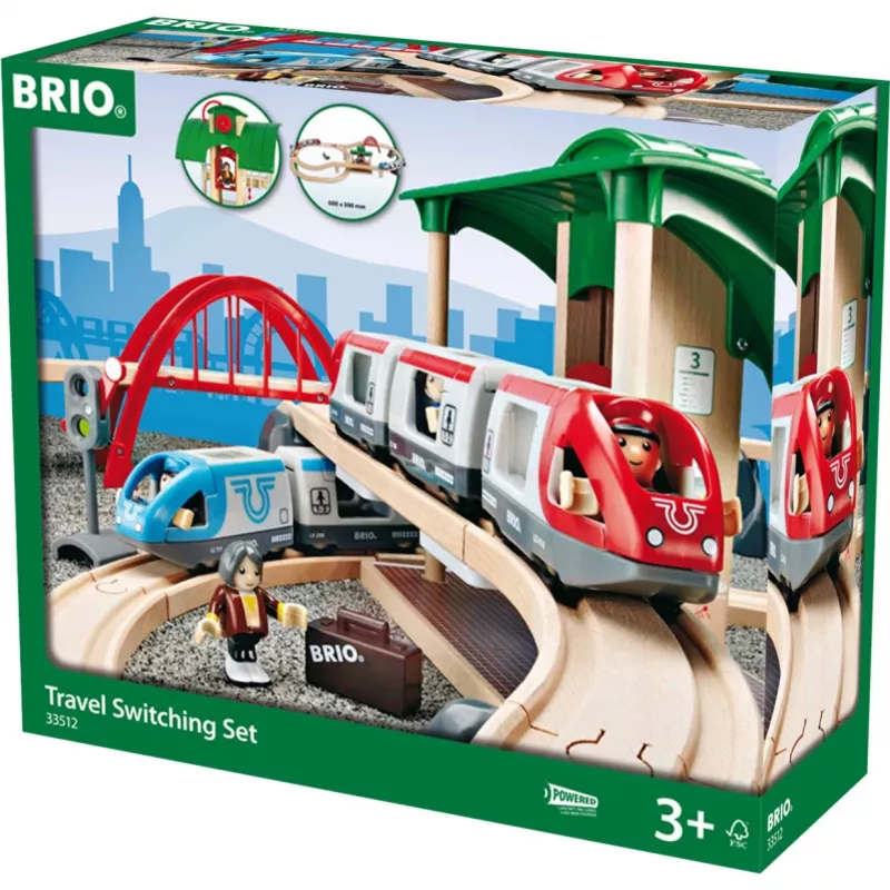 BRIO Eisenbahn 33512 junanvaihtoratasarja