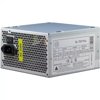 Inter-Tech SL-700 Plus - virtalähde (sisäinen) - ATX12V 2.4 - AC 230 V - 700 wattia - aktiivinen PFC (88882141)