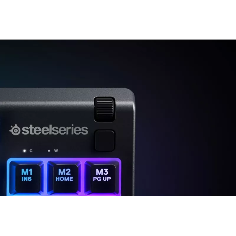 Steelseries APEX 3 TKL näppäimistö USB QWERTY US English musta