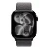 Ranneyke Apple MFFN4ZM/A tummanharmaa nylon yhteensopiva älykellon kanssa