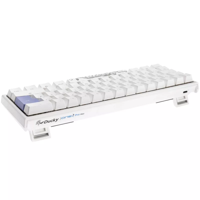 Mekaaninen pelinäppäimistö Ducky One 2 Pro Mini RGB LED Cherry musta – kompakti 60 % asettelu