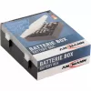 Ansmann Battery Box 48 paristokotelo 24x AA-, 16x AAA- ja 4x 9V-paristoille, musta/läpinäkyvä