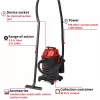 Einhell TC-VC 1930 A märkä-/kuivaimuri, punainen/musta