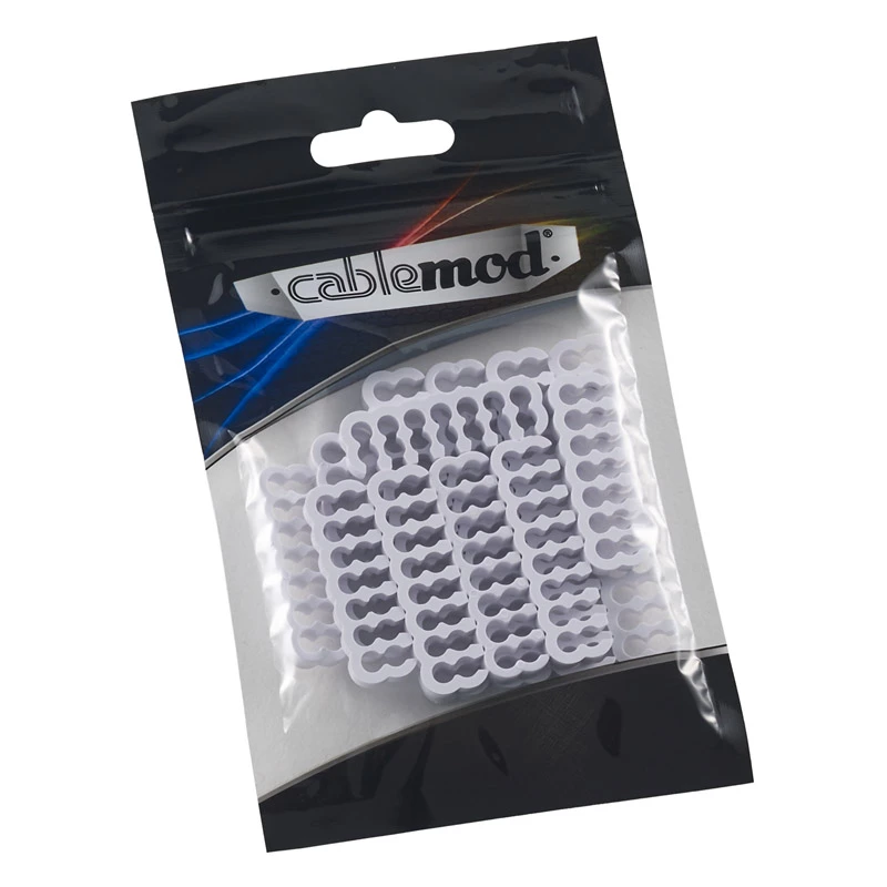 CableMod PRO Bridged -kaapelikampasarja - valkoinen (CM-COM-BKIT-PBPW-R)