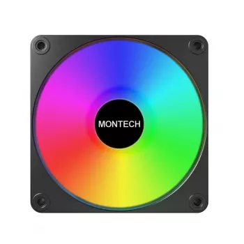 Montech GF120 V2 ARGB tietokonekotelon tuuletinyksikkö 12 cm musta 1 kpl