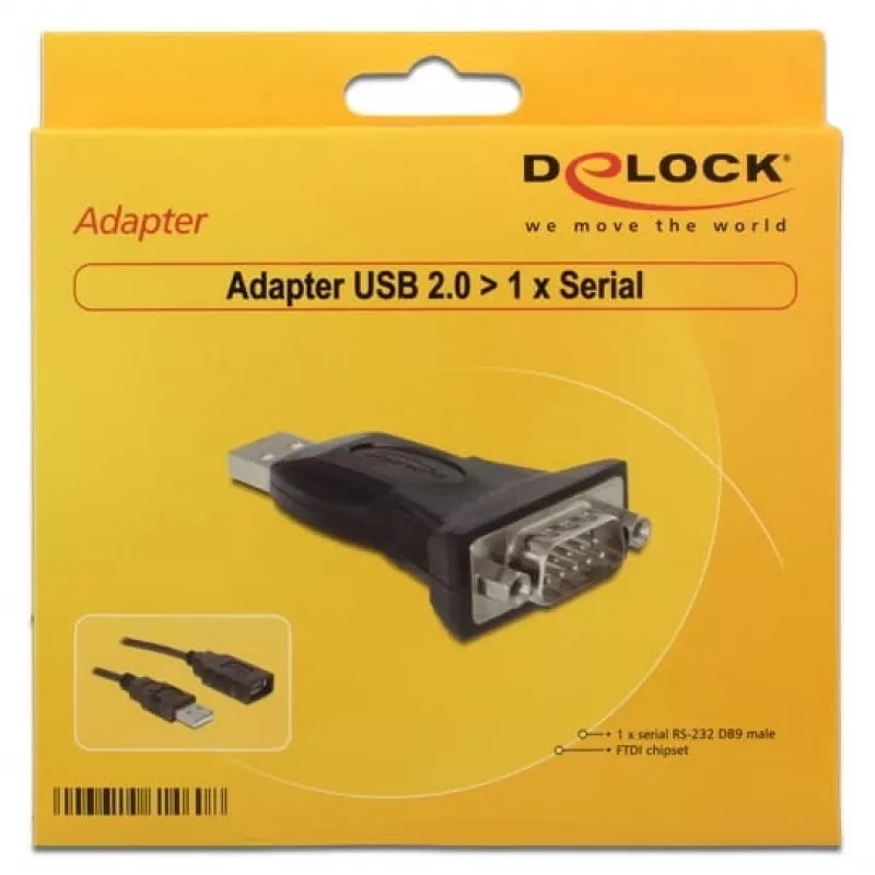 USB-sarjaporttisovitin DeLOCK 61460