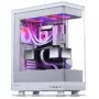 PHANTEKS Evolv X2 Matrix -tietokonekotelo, miditorni, E-ATX, karkaistu lasi, Matrix LED – valkoinen