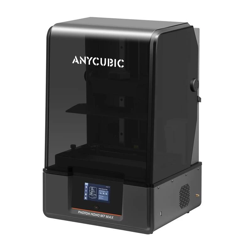 Anycubic Photon Mono M7 Max hartsi-3D-tulostin, 7K LCD, suuri tulostustila, musta