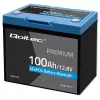 LiFePO4-akku QOLTEC 12,8 V 100 Ah Bluetoothilla — 12,8 V 100 Ah