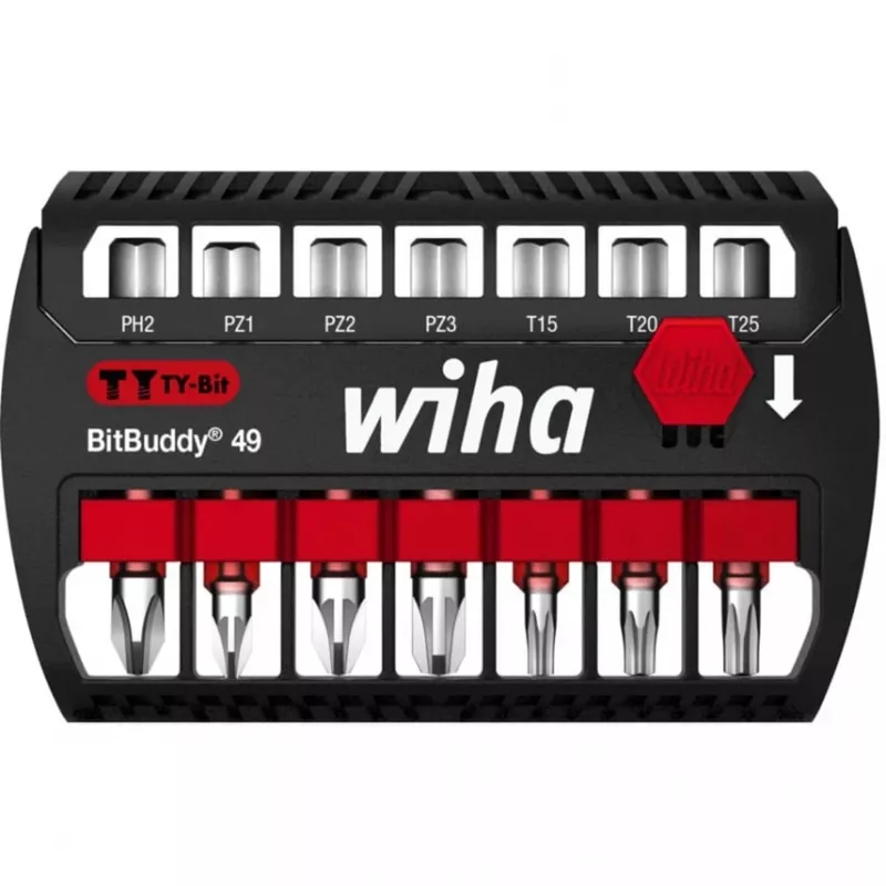 Teräsarja Wiha BitBuddy TY 49 mm